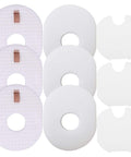 Three Post Motor Filter Kit With Foam And Felt For Shark Rocket Ultra Light Vacuums HV292 HV300 HV300W HV301 HV302 HV303