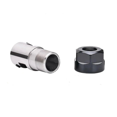 Rock Solid Motor Shaft Extension Rod 5Mm 6Mm 8Mm Cnc Milling Lathe High Stiffness Drive Coupler Precision Metal Adapter with hex nut.