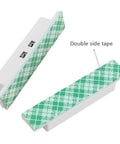 Four Pack NC Wired Door Alarm Magnetic Contact Sensor With Double Sided Tape for Easy Install, shown with tape exposed