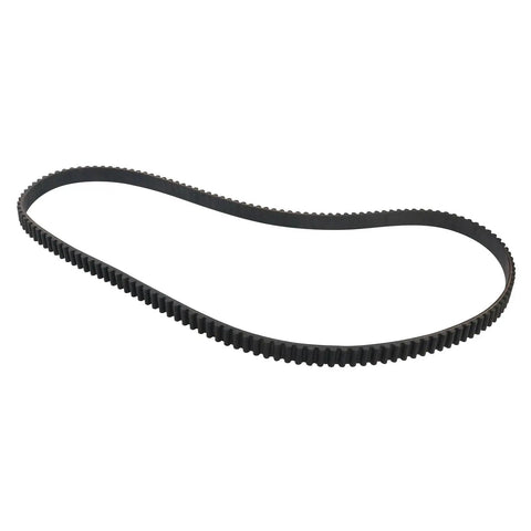 High Performance Drive Belt Compatible With Vegas Jackpot Kingpin Gunner Hammer And Boardwalk For Years 2005 To 2017, black ribbed design.