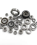 Assorted ball bearings, including Five Pack 6207 2RS Deep Groove Ball Bearings 35x72x17mm Double Sealed Pre Lubricated For High RPM