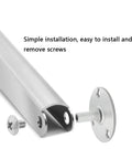 Soft Close Lid Support System With 250N Gas Struts, screws and fitting plate for easy installation and removal.