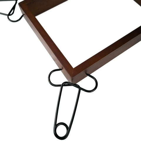 Pro Grade Miter Spring Clamps Pliers For Woodworking Set including eight heavy-duty clamps securing wooden frame corners
