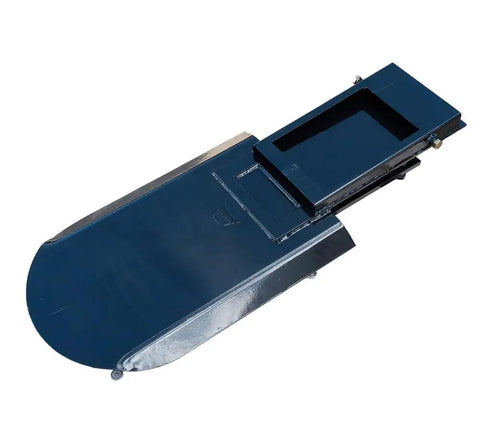 Beefy Clamp On Quick Spade Combo Blade For Tractor Buckets And Skid Steer Pallet Forks Perfect For Digging Footings Heavy Duty Steel