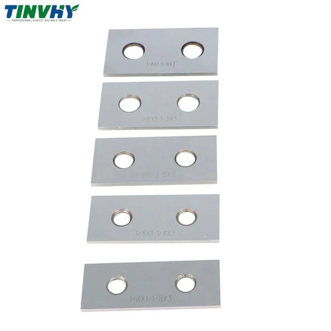 Ten Pack 1/8 Inch Thick 3 Inch Long Steel Parallel Set Hardened Precision Machinist Tools For Clamping In Drilling And Milling Applications Durable Hardened Steel Construction With Tight Tolerance.0002 Inch
