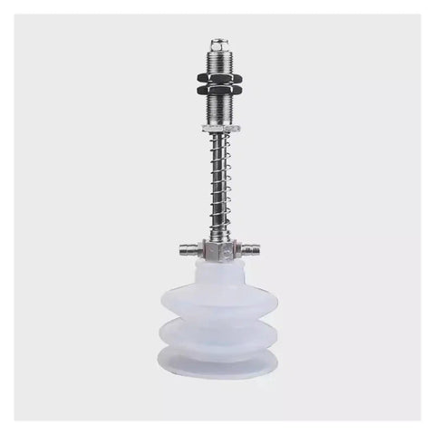 10 Pack MP Type Pneumatic Suction Cups With 8mm Mounting Hole. High Quality Flexible Silicone Rubber Gripper for Automation.