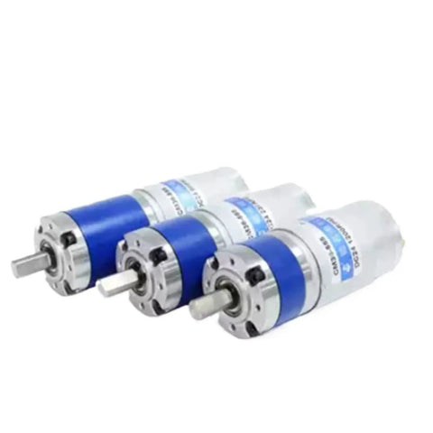 Premium Heavy Duty Planetary Gear Motor DC 36Mm 24 Volt 430Rpm, showing multiple units for robotics smart home applications.