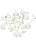 Built Tough Nylon Stand Off Spacers Set Of 200pcs For Circuit Boards With 6mm And 8mm PCB Pillar Racks Dual Locking Reinforced Wing Snap Design Keeps Components Locked In Place And Neat, white nylon PCB spacers