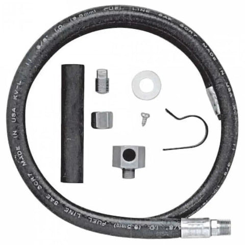 Ultimate Marine Oil Drain Hose Kit For Jabsco 18080-0000 Permanent Replacement Set Makes Engine Changes Easy, Clean And Super Reliable For Any Vessel Owner Looking To Keep Things Running Smoothly Without The Mess, black hose kit with fittings
