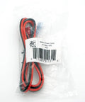 Battery Power Connector Cord For G90 Ham Radio, 3ft 16 Gauge Low Resistance Wire wrapped in plastic packaging