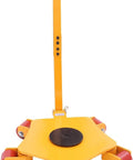 Heavy Duty Machine Skates 4409 Lbs Rock Solid Carbon Steel Industrial Dollies with swivel rollers for easy maneuvering.