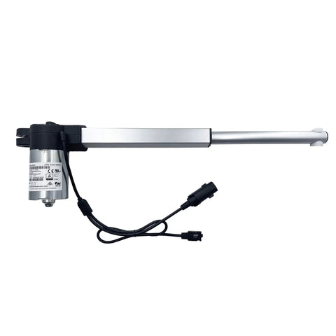 Side view of JLDQ.19.345.180D01 Linear Actuator Motor For Electric Sofas, Lift Chairs, Power Recliners, 345 mm install size.