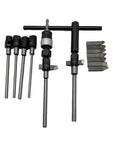 Must-Have Auto Repair Kit For Car And Bike Owners! 22-38mm Hard Alloy Valve Seat Reamer Grinding Wheel Set With Complete Multi Angle Tools To Fix Minor Engine Malfunctions Yourself In A Jiffy. Durable Drop Resistant Design With Smart Classification. 22-38mm hard alloy valve seat reamer set with T-handle tools and angle bits