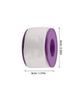 4 Rolls PTFE Thread Seal Tape for Water Pipes and Plastic Lines, Waterproof and Leak Resistant Plumber Tape for Quick Home Repairs and Professional Work, Universal Fit for Pipe Threads and Fittings, 4cm roll