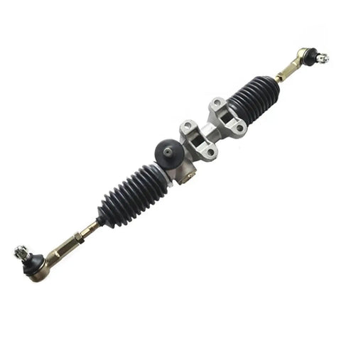 Electric Golf Cart Steering Gear Assembly Kit For Smooth Rides, Sightseeing Car Steering Gear Replacement in black and metal