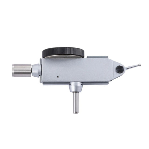 Side view of Precision Dial Test Indicator 0 To 0.03 Inch Range With Shock-Proof Gearing And 0.0005 Inch Resolution, 2.25 Inch Dial