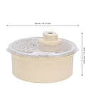 Straight Up Game Changer Electric Salad Spinner With Rapid Drain Tech that cuts water from greens in seconds, 4L capacity.