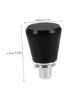 Heavy Duty 4 Pc Set Black Mechanical Spring Pins With Wear Resistance For Industrial Workshop Use And Reliable Smooth Operation Plus Super Stable Reset Power On Locating Pins To Keep Your Setup Rock Solid No Drift Amidst Vibration Ever, top view.