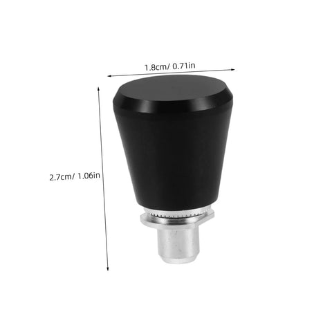 Heavy Duty 4 Pc Set Black Mechanical Spring Pins With Wear Resistance For Industrial Workshop Use And Reliable Smooth Operation Plus Super Stable Reset Power On Locating Pins To Keep Your Setup Rock Solid No Drift Amidst Vibration Ever, top view.
