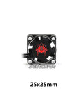High Speed RC Motor Cooling Fan 25mm 30mm 35mm 40mm 45mm 50mm Heatsink ESC Cooling Fan 28000RPM 6V To 8.5V