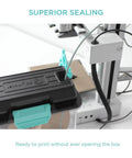 PolyDryer Box 3D Printing Filament Storage And Continuous Sealing System connected to 3D printer for moisture protection