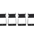 Heavy Duty 5 Inch Wide Leaf Spring Clamp Kit Stainless Steel For Truck Trailer Axle Repair Holds Torsion Bend And Fix Vehicle Control Upgrades For Serious Hauling Needs, 4-pack