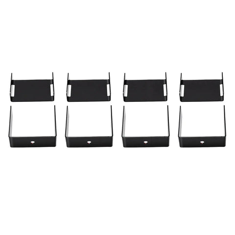 Heavy Duty 5 Inch Wide Leaf Spring Clamp Kit Stainless Steel For Truck Trailer Axle Repair Holds Torsion Bend And Fix Vehicle Control Upgrades For Serious Hauling Needs, 4-pack