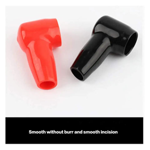 Ditch the exposed wiring! These 6 Pack Electric Guard Terminal Boots in red and black for winches and batteries.
