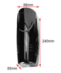 Triple Beam Alarm Outdoor Infrared Beam Sensor Security System dimensions 88mm x 85mm x 240mm black weatherproof unit
