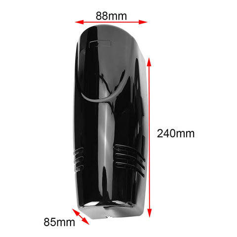 Triple Beam Alarm Outdoor Infrared Beam Sensor Security System dimensions 88mm x 85mm x 240mm black weatherproof unit