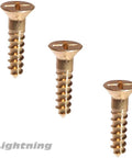 Silicon Bronze Wood Screws No 12 By 1 Inch Flat Head Frearson Drive Pack Of 25 Ideal For Outdoor Decking Cabinets And Furniture Durable Corrosion Resistant Fasteners For Exterior Wood Projects