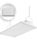 Two Foot Linear LED Shop Light 165W 22400 Lumens Dimmable Daylight 5000K industrial warehouse garage workshop UL DLC listed