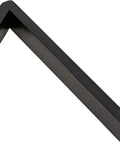 Floating 5 Inch Black Zinc Die Cast Address Number with Flush or Floating Mount for Front Door, Mailbox, and Exterior Display.