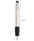 Built Like A Tank Air Micro Die Grinder With Triple Bearing Shaft And Pure Copper Motor Providing Ridiculous 60000 Rpm Spin for precision metalworking, 150mm long.