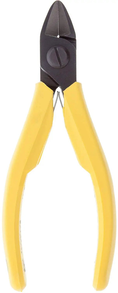 Square Cutter With Oval Head Flush 8161 for precise clean cuts in metal and wood, featuring ergonomic yellow grip for durability.