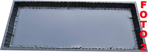 DIY Concrete Top Bench Mold Long 40 Inch For Cover Cement Benches Top Only Cast Ready ABS Plastic Mold Durable For Concrete Casting Projects Ideal For DIY Home Workshops Easy To Use Pro Grade Precision - top view