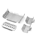 Heavy Duty Metal Chassis Protective Plate For One Tenth Scale RC Cars And Tracked Vehicles Upgrades And Replacement Parts