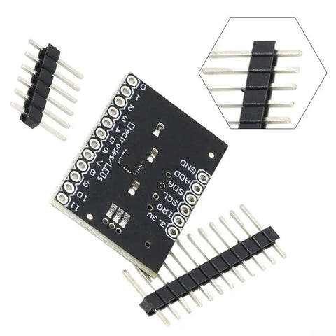 Top view of Ten Pack Capacitive Touch Sensor Modules With Twelve Configurable Electrodes And Simulated Thirteenth Channel for keyboards.