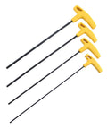 Cool Extra Long Hex Key Set For Home And Garage! 4-piece metric T-handle Allen wrenches, S2 steel, black finish, yellow grip