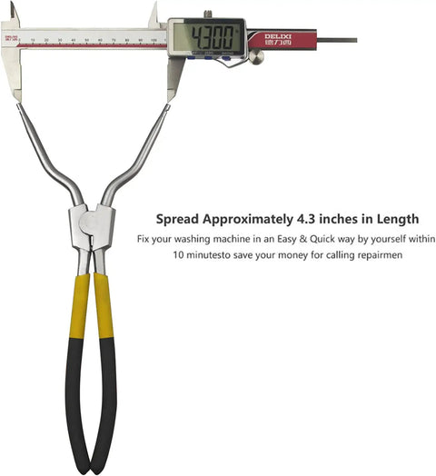 Spring Expansion Tool For LG Front Load Washers Inner And Outer Boot Seal Retaining Ring Replacement Pro Grade With Red Grip