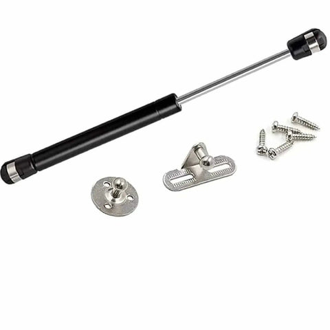 12 Inch Gas Strut 30N Lift Support For Cabinet Doors Black Heavy Duty Hydraulic Air Prop Hinge For Kitchen Cabinets 7 Lb Load Extendable