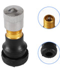 Tubeless Tire Valve Stems Vacuum Valve Kit 10 Pcs For Xiaomi M365 Pro Electric Scooter And Motorcycle, straight rubber base