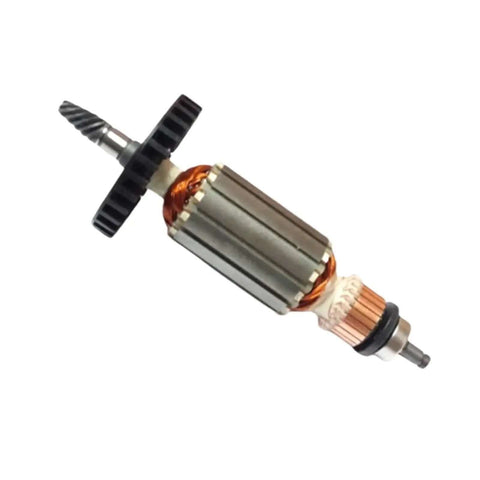 Armature Rotor Assembly For Polisher Motor Replacement, 152 Mm Total Length, 42 Mm Core Height, 35 Mm Core Diameter with 6 Teeth