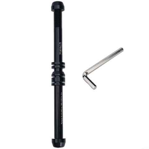 Dope 12x142-148mm Adjustable Thru Axle Skewer Kit For Bike Trainers, CNC Aluminum, with hex key