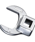 Crowfoot Wrench 46mm for Three Eighths Inch Square Drive BiHex Jaws Chrome Alloy Steel Chrome Plated Slim 72mm Reach High Torque