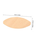 Quality Wood Biscuit Joiner Plates For Sturdy Furniture Assembly Heavy Duty Slotting Blocks, 6cm x 2.5cm light yellow hardwood.