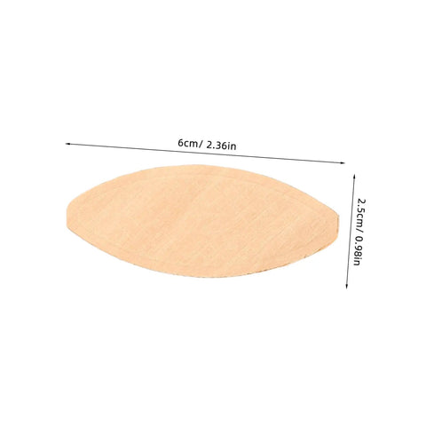 Quality Wood Biscuit Joiner Plates For Sturdy Furniture Assembly Heavy Duty Slotting Blocks, 6cm x 2.5cm light yellow hardwood.
