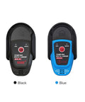 No Stress Plug And Play Temperature And Humidity Data Logger For Seamless Warehouse Tracking With Dead Nuts Accuracy And Breezy Pdf Graph Export Tools Built Different; two units in black and blue colors.