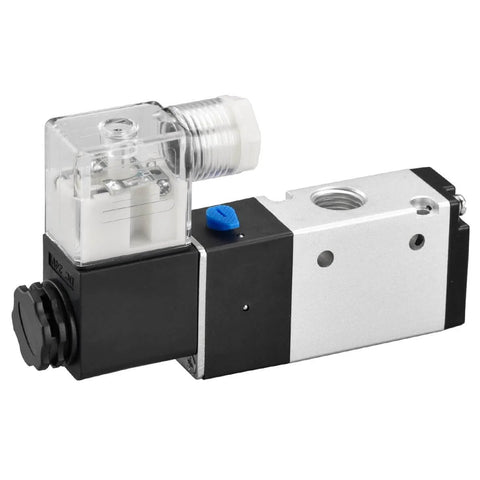 Heavy Duty Electrical Pneumatic Solenoid Valve 3V210-08-NC 110V AC Pilot-Operated Single Coil 3 Way 2 Position Normally Closed