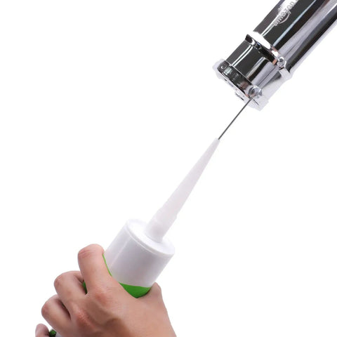 Heavy Duty Sealant Caulking Gun For 10 Oz Cartridges 11 To 1 Thrust Ratio Steel Construction With Dipped Iron Handle Comfortable Grip